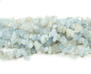 3x6mm 34 Inches Blue Lace Agate Chips