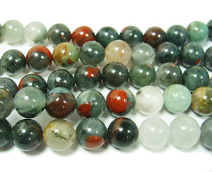 African blood jasper smooth round beads African blood jasper smooth round beads