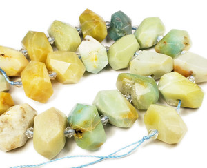 15x20mm Amazonite Faceted Nugget Beads 15x20mm Amazonite Faceted Nugget Beads