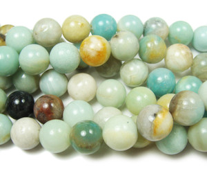 12mm Amazonite Natural Round Beads 12mm Amazonite Natural Round Beads