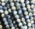 Sodalite calcite matte round beads Sodalite calcite matte round beads