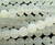 6mm 15.5 Inch White Quartz Matte Round Beads