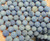 10mm 15.5 Inches Blue Aventurine Matte Round Beads