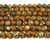 6mm Antiqued Agate Green Line Soccer Beads 6mm Antiqued Agate Green Line Soccer Beads