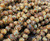 6mm Antiqued Agate Green Line Soccer Beads 6mm Antiqued Agate Green Line Soccer Beads