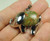 20x27mm Unakite Small Elephant Pendant