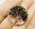 30mm Smoky Quartz Tree Of Life Silver Wire Pendant 30mm Smoky Quartz Tree Of Life Silver Wire Pendant