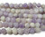 12mm Lavender Amethyst Matte Round Beads