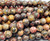 12mm 32 Beads Red Leopard Skin Jasper Round Beads