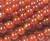 8mm Red Carnelian Round Beads