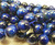 12mm Blue Tiger Eye Smooth Round Beads