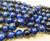 12mm Blue Tiger Eye Smooth Round Beads