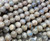 8mm Labradorite Light Round Beads With Blue Iridescence