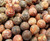 10mm Red Leopard Skin Jasper Matte Round Beads