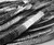 6x1mm Silver Hematite Shiny V-Shaped Arrow Beads