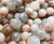 12mm Sunstone Faceted Round Beads 12mm Sunstone Faceted Round Beads