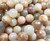 12mm Sunstone Faceted Round Beads 12mm Sunstone Faceted Round Beads
