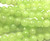 6mm Lime Jade Smooth Round Beads