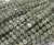 4mm Gray Jade Faceted Round Beads