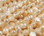 7-8mm Peach-Colored Nugget Pearls
