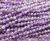 4mm Finely Cut Amethyst Faceted Round Beads