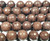 14mm Chocolate Jade Faceted Round Beads 14mm Chocolate Jade Faceted Round Beads