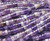 2x4mm Amethyst Smooth Heishi Beads 2x4mm Amethyst Smooth Heishi Beads