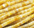2x4mm Yellow Jade Smooth Heishi Beads 2x4mm Yellow Jade Smooth Heishi Beads
