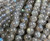 6mm Labradorite Smooth Round Beads With Blue Iridescence