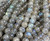 6mm Labradorite Smooth Round Beads With Blue Iridescence