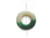 Green/White Donut Pendant 48mm Agate Donut Pendant Green/White Donut Pendant 48mm Agate Donut Pendant