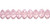 8x12mm 14" Strand Pink Glass Faceted Rondelles