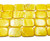 25x35mm Mother Of Pearl Rectangle Beads, Yellow Color 25x35mm Mother Of Pearl Rectangle Beads, Yellow Color