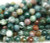 4mm Indian Agate Faceted Round Beads