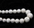 8 - 20mm 19.5 Inches White Howlite Graduated Round Beads