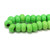 8x14mm 20 Beads Apple Green Howlite Large Hole Rondelles