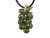 25mm Cz Grape Pendant, Dark Green 25mm Cz Grape Pendant, Dark Green