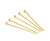 2 Inches 21 Gauge Pkg Of 100 Gold-Plated Brass Ballpin