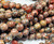 6mm Red Leopard Skin Jasper Round Beads