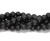 14mm 16 Inch Strand Black Howlite Round Beads