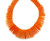 20-50x5mm 18 Inch Strand Orange Howlite Graduated Sticks