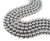 10mm 16" Strand Silver Shell Pearl Round Beads
