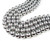 14mm 16" Strand Silver Shell Pearl Round Beads