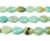 10x14mm Multi Amazonite Natural Top Drilled Teardrop Beads