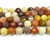 4mm Mookaite Faceted Round Beads