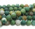 Indian agate matte round beads