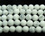 White howlite matte round beads