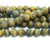 Tiger eye matte round beads