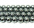 10mm 15.5 Inches Dark Silver Shell Pearl Round Beads 10mm 15.5 Inches Dark Silver Shell Pearl Round Beads