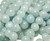 8mm 15" High Quality Aquamarine Smooth Round Beads